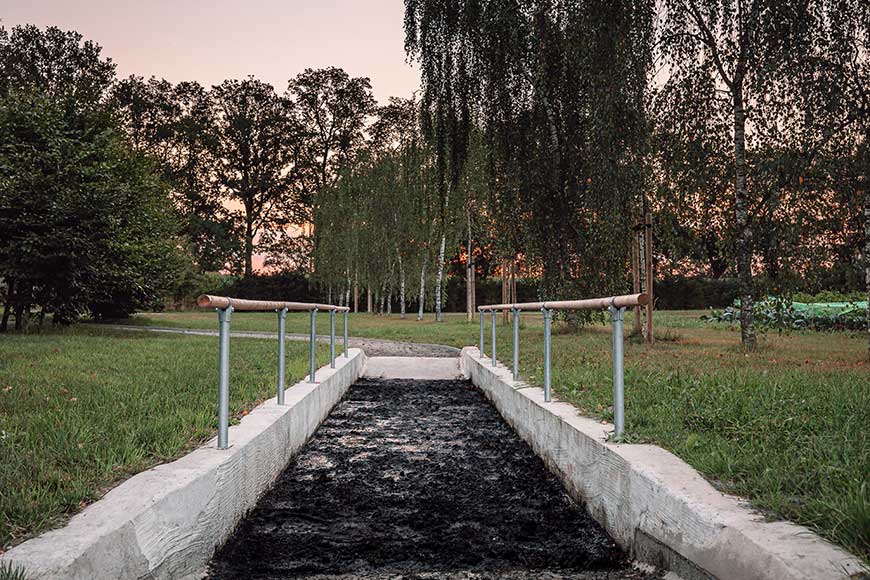leguano Barfusspark Friedeburg: Moorbad